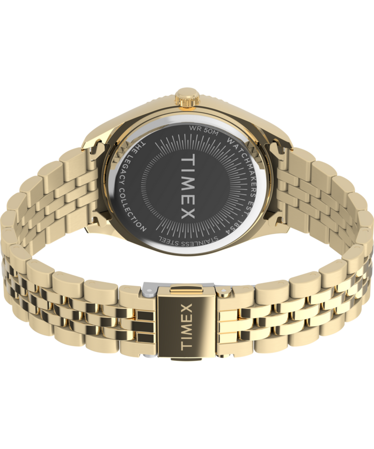 TW2Y20300 Timex Legacy Celestial 36mm Stainless Steel Bracelet Watch Caseback with Attachment Image