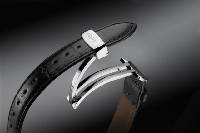 TW2Y23100 Waterbury Metropolitan Sub-Second 39mm Leather Strap Watch  Collab Additional Image