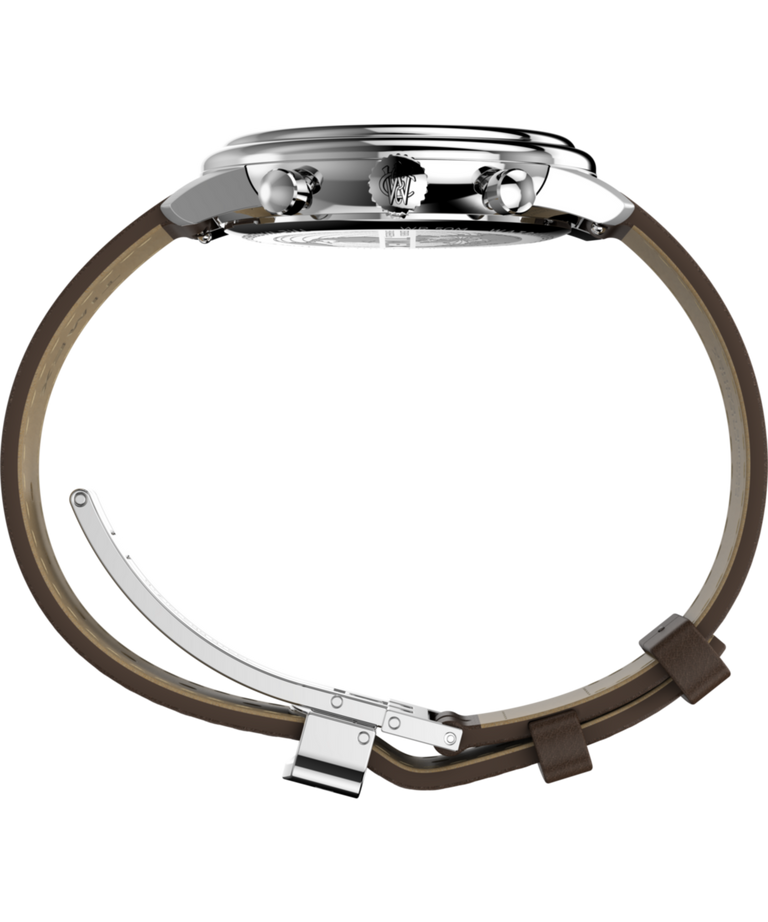 TW2Y23500 Waterbury Metropolitan Chronograph 41mm Leather Strap Watch  Profile Image