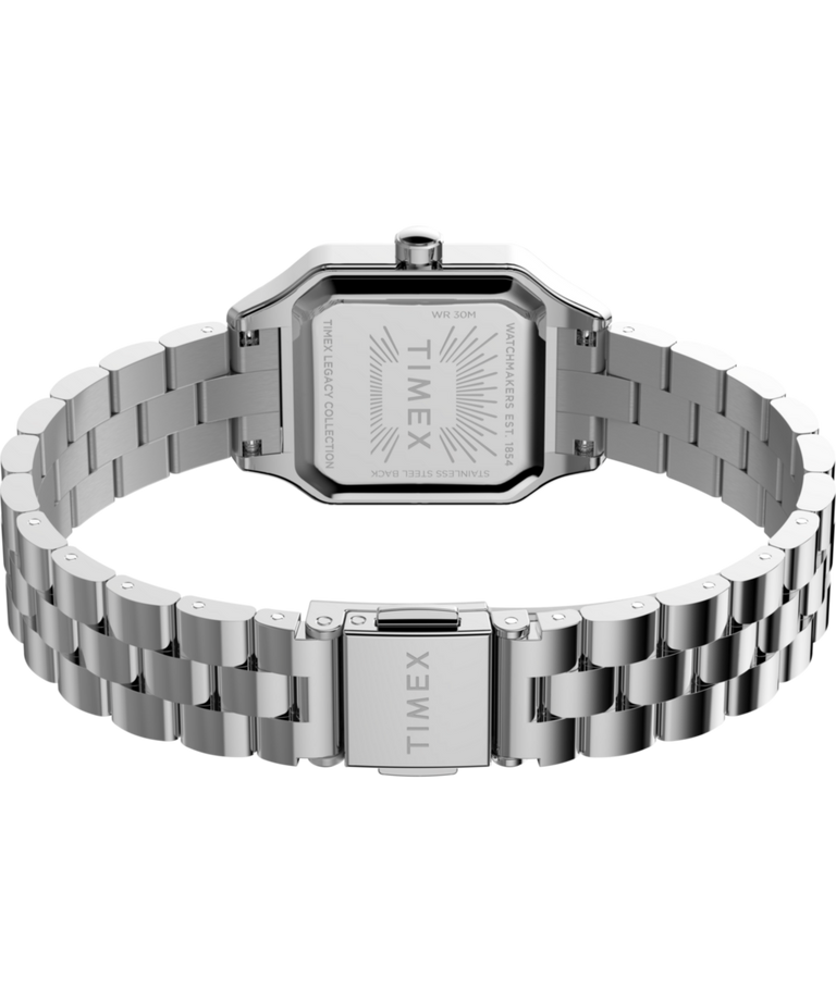 TW2Y23800 Addison 23mm Stainless Steel Bracelet Watch Caseback with Attachment Image