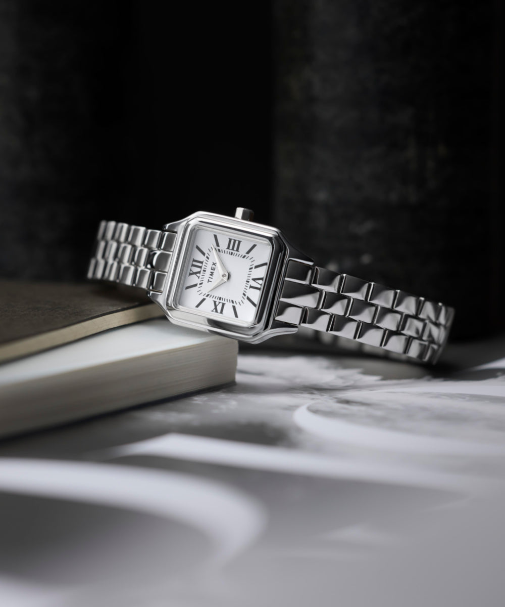 タイム・トゥ・デスティネイション Addison 23mm Stainless Steel Bracelet Watch - TW2Y23800 | Timex CA