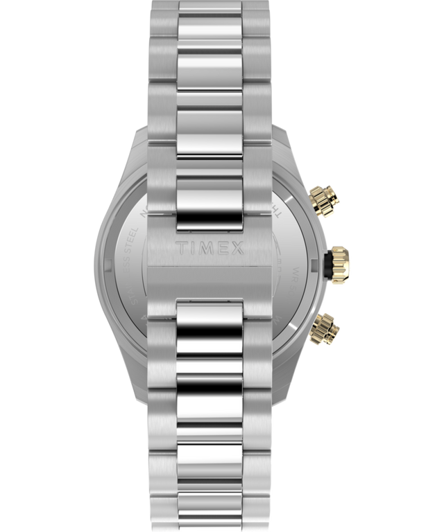 TW2Y24000 Waterbury Heritage Chronograph 39mm Stainless Steel Bracelet Watch   Strap Image