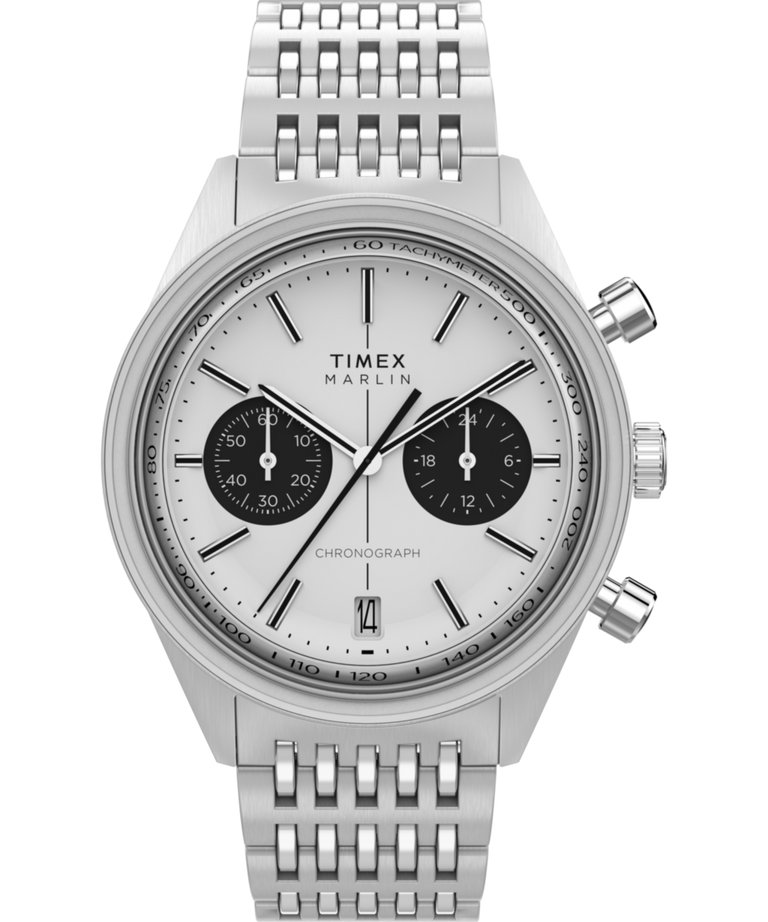 TW2Y24600 Marlin® Jet Quartz Chronograph 40mm Stainless Steel Bracelet Watch Primary Image