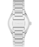 TW2Y25000 Q Timex® Continental Day and Date 39mm Stainless Steel Bracelet Watch Strap Image