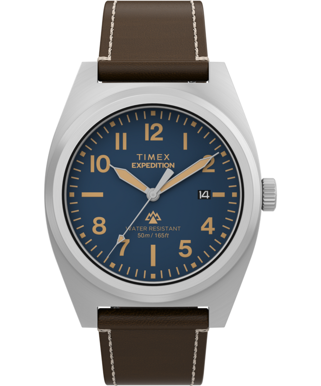 TW2Y30600 Expedition® Capstone 39mm Eco-Friendly Leather Strap Watch  Primary Image
