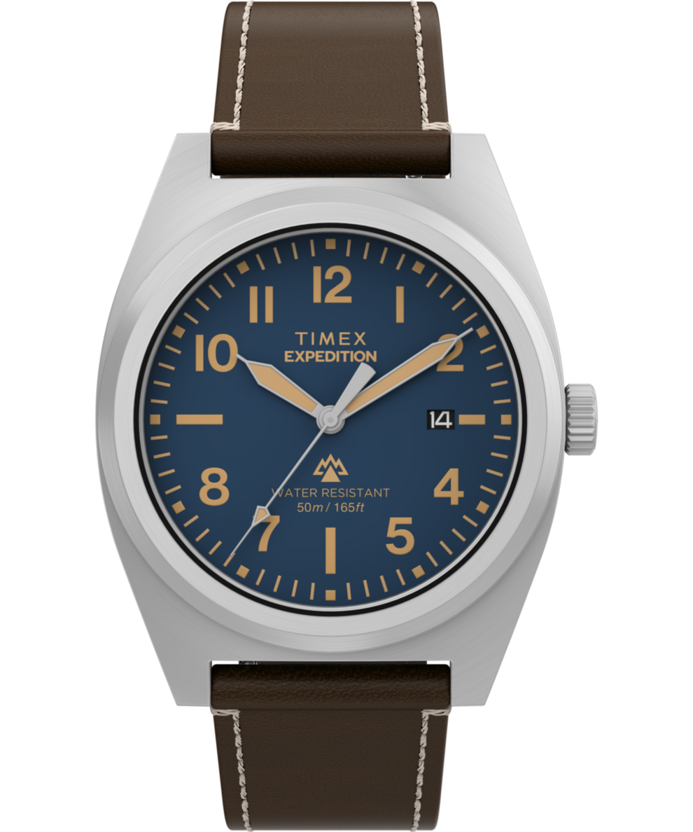 TW2Y30600 Expedition® Capstone 39mm Eco-Friendly Leather Strap Watch  Primary Image