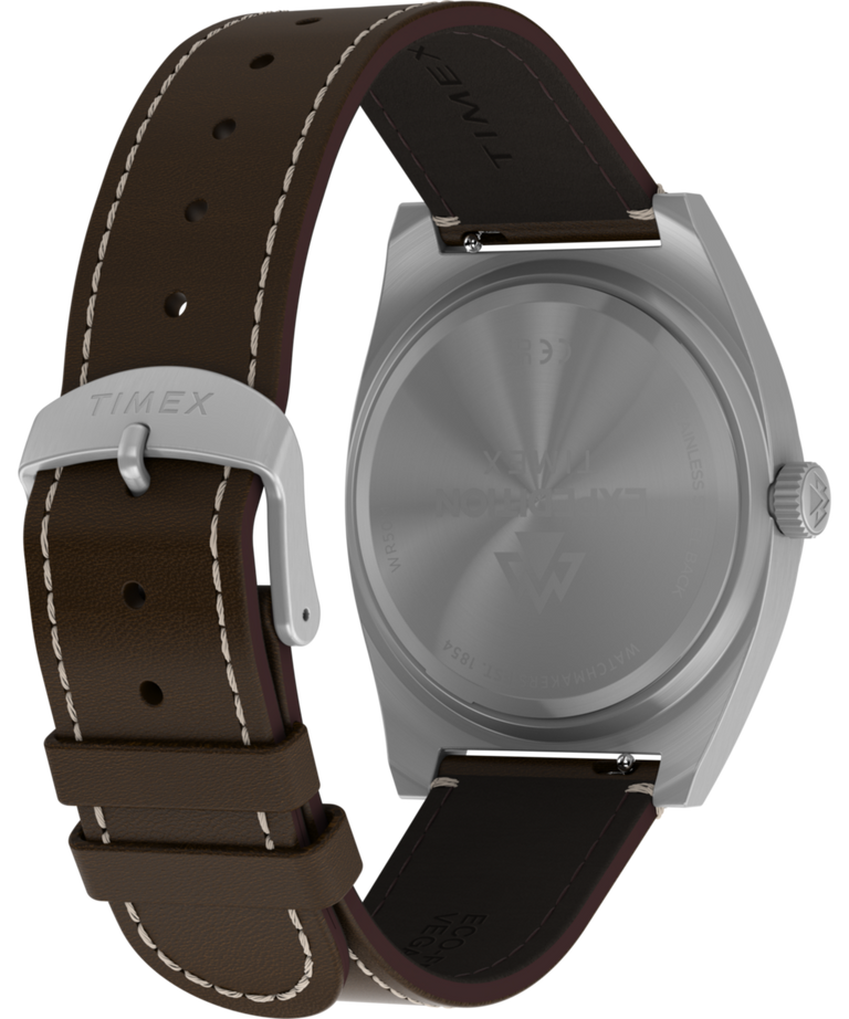 TW2Y30600 Expedition® Capstone 39mm Eco-Friendly Leather Strap Watch  Caseback with Attachment Image