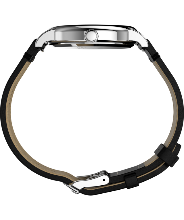 TW2Y31000 Timex x Peanuts® Weekender Snoopy Dancing 38mm Leather Strap Watch Profile Image