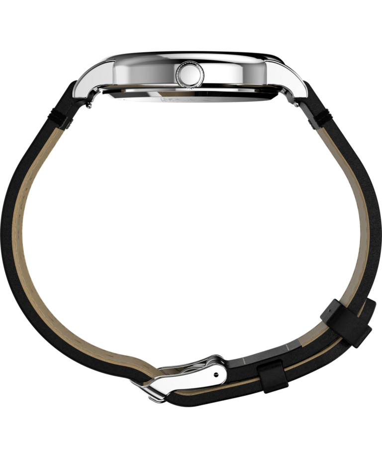 TW2Y31000 Timex x Peanuts® Weekender Snoopy Dancing 38mm Leather Strap Watch Profile Image