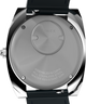 TW2Y31400 Q Timex® 1972 World Time 39mm Leather Strap Watch Caseback Image