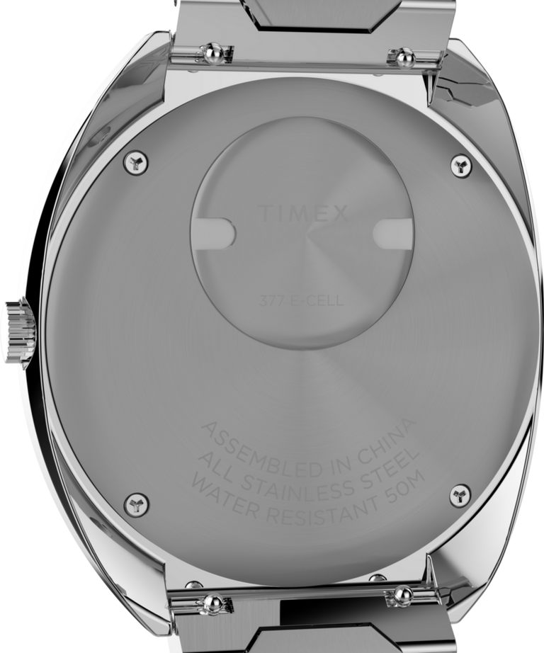 Q Timex® 1972 Time Machine Reissue 39mm Stainless Steel Bracelet