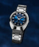 TW2Y33100 Q Timex® 1972 Time Machine Reissue 39mm Stainless Steel Bracelet Watch Campaign Key Silhouettes (Beauty shots) Image