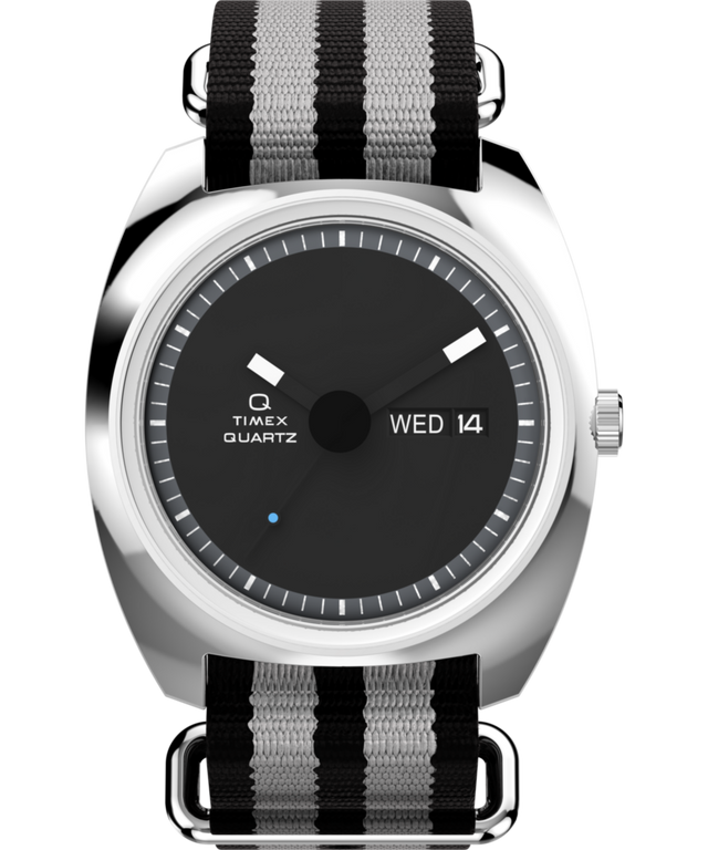 TW2Y34600 Q Timex® 1975 Enigma 37mm Fabric Strap Watch Primary Image