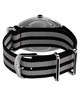 TW2Y34600 Q Timex® 1975 Enigma 37mm Fabric Strap Watch Caseback with Attachment Image