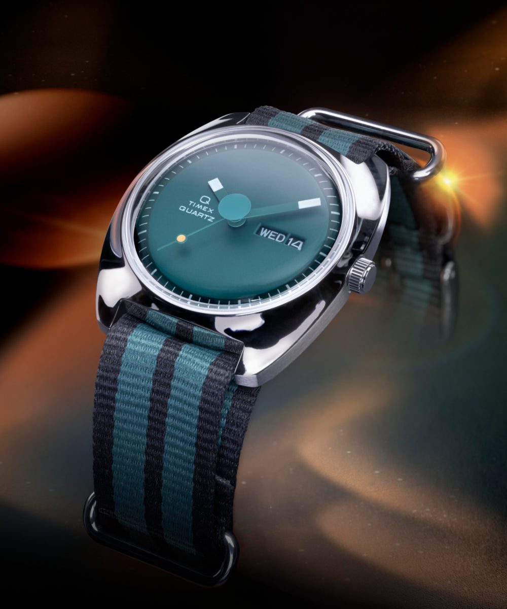 Q Timex® 1975 Enigma 37mm Fabric Strap Watch - TW2Y34700 | Timex CA