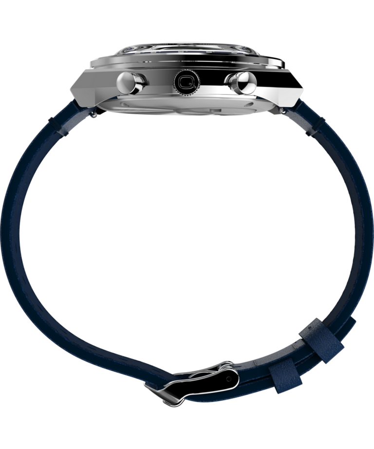 TW2Y36100 Q Timex® Chronograph 40mm Leather Strap Watch Profile Image