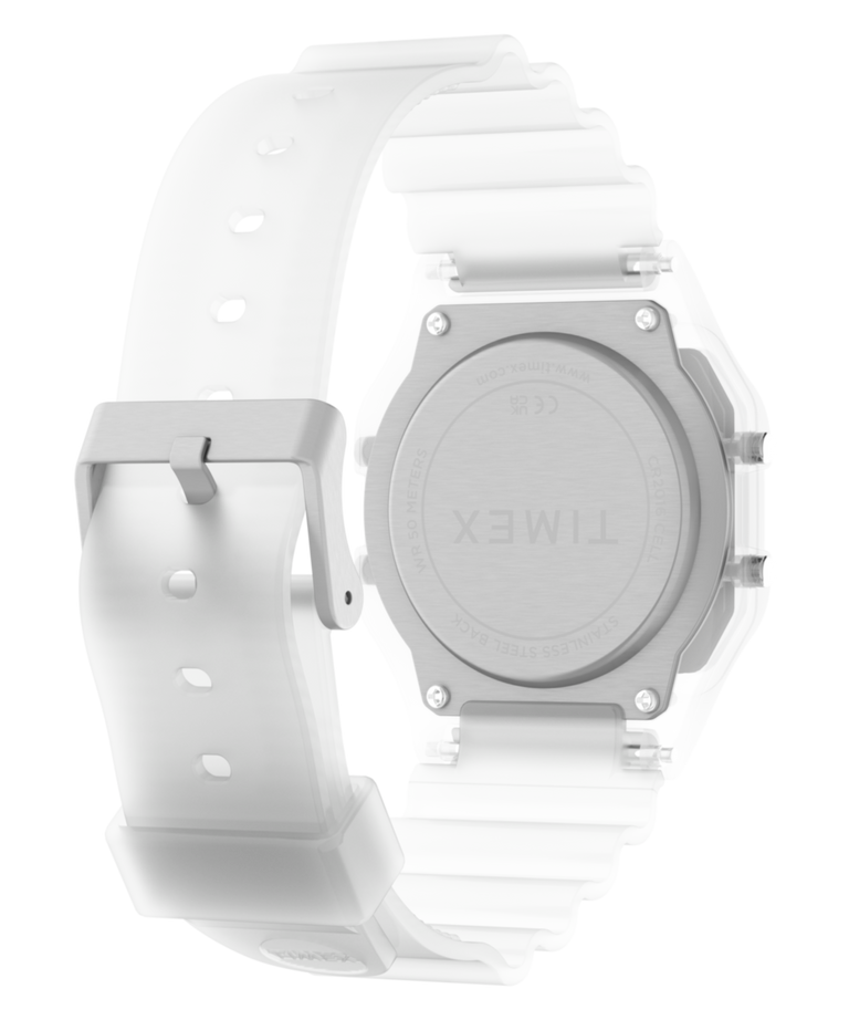 TW2Y36400 Timex T80 34mm Resin Strap Watch Caseback with Attachment Image