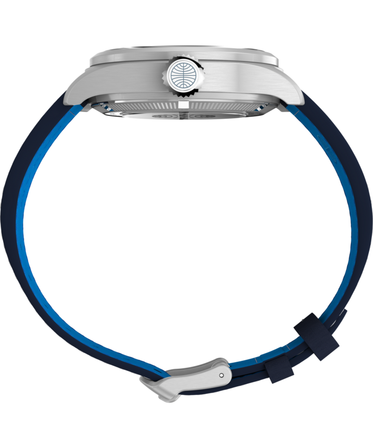 TW2Y38800 Pan Am® x Timex Waterbury Automatic Ace 41mm Leather Strap Watch Profile Image