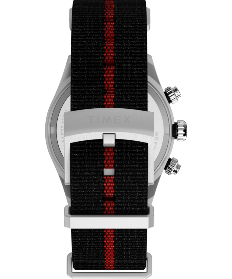 TW2Y38900 Waterbury Heritage Chronograph 39mm Fabric Strap Watch Strap Image