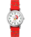 TW2Y39500 Peanuts® x Timex Weekender Snoopy Santa Hat 31mm Fabric Strap Watch Primary Image