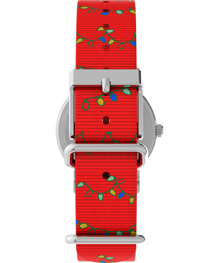 TW2Y39500 Peanuts® x Timex Weekender Snoopy Santa Hat 31mm Fabric Strap Watch Strap Image