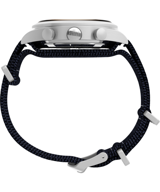 TW2Y40800 Waterbury Traditional Fly-Back Chronograph 43mm Fabric Strap Watch Profile Image