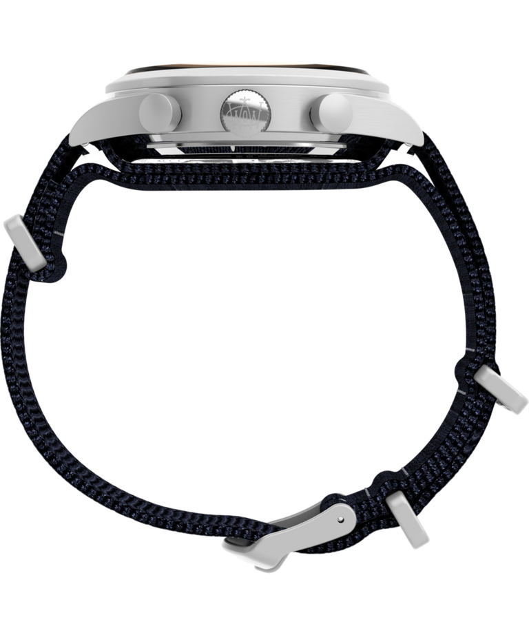 TW2Y40800 Waterbury Traditional Fly-Back Chronograph 43mm Fabric Strap Watch Profile Image