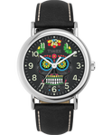 TW2Y44500 Timex Weekender Day of the Dead 38mm Leather Strap Watch Primary Image