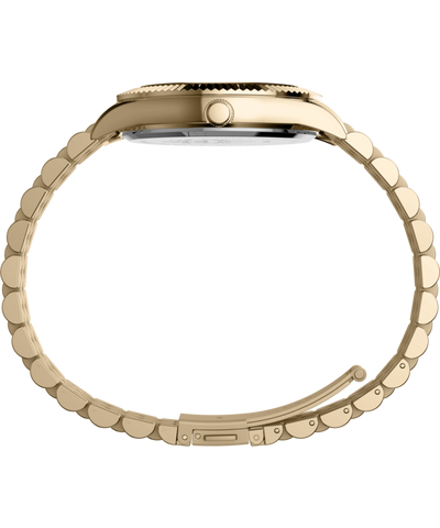 TW2Y45100 Timex x Jacquie Aiche Desert Daze 36mm Stainless Steel Bracelet Watch Profile Image