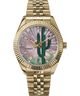 TW2Y45100 Timex x Jacquie Aiche Desert Daze 36mm Stainless Steel Bracelet Watch Primary Image