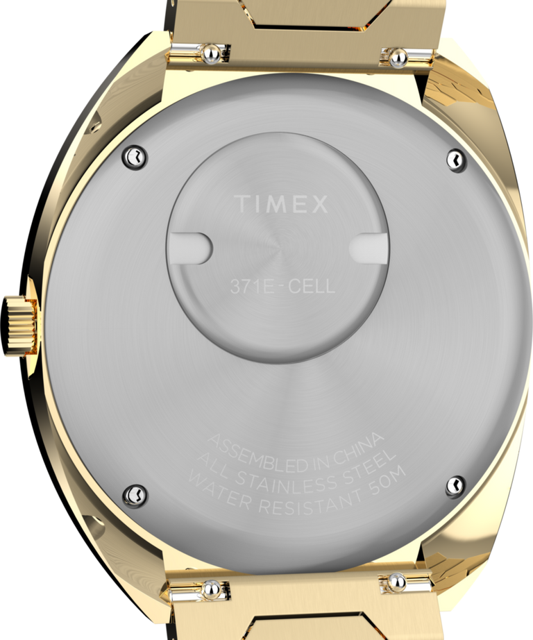 400-05 タイムカプセル　No.650N Q Timex® 1972 Time Machine Reissue 39mm Stainless Steel Bracelet