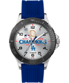 TW2Y45600 Timex Gamer Los Angeles Dodgers World Series 42m Silicone Strap Watch Primary Image