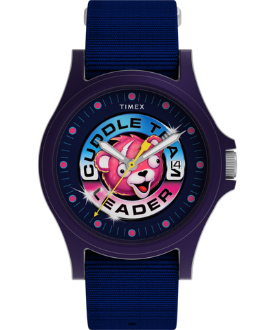 TW2Y46200 Timex x Fortnite Acadia 40mm Fabric Strap Watch Primary Image