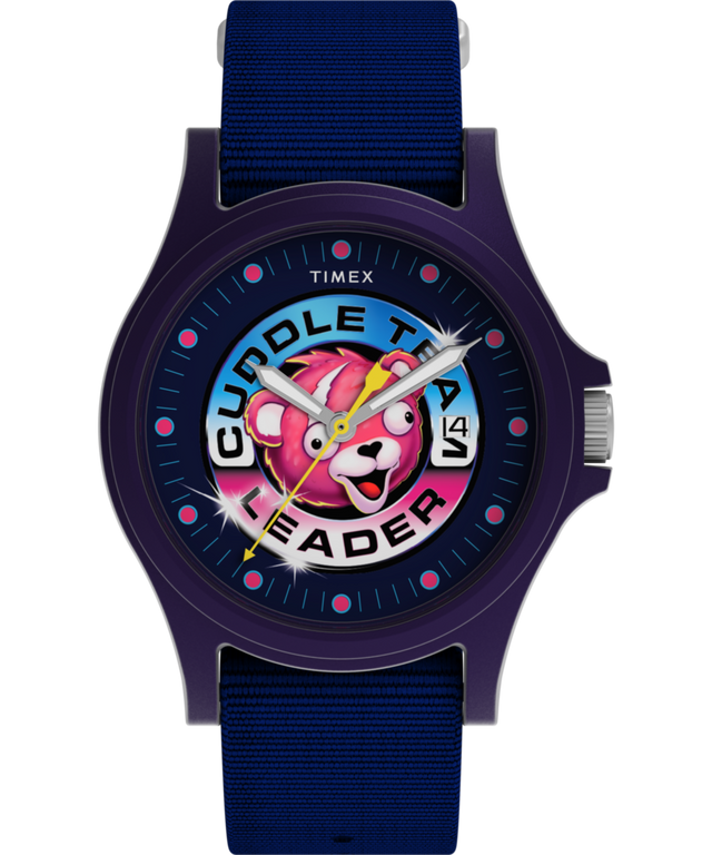 TW2Y46200 Timex x Fortnite Acadia 40mm Fabric Strap Watch Primary Image