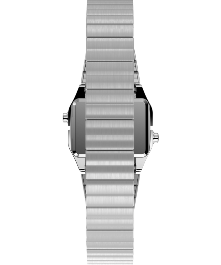 TW2Y46500 Teeny Tiny Timex Endorsed by Dimepiece 20mm Stainless Steel Expansion Band Watch with Perfect Fit Strap Image