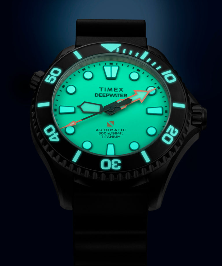 TW2Y48300 Deepwater Meridian 300 Titanium HEV Automatic 44mm HNBR Synthetic Rubber Strap Watch Collab Additional Image