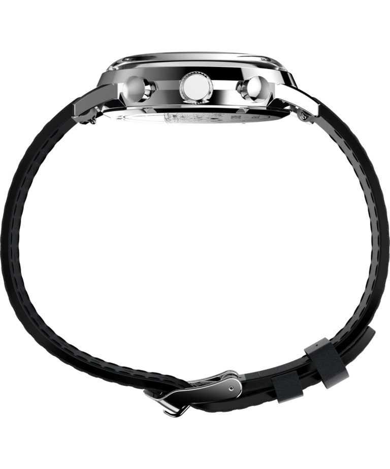 TW2Y48500 Peanuts® x Timex Marlin® Chronograph Joe Cool 40mm Leather Strap Watch Profile Image