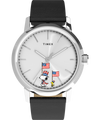 TW2Y50300 Peanuts® x Timex Marlin® Automatic Americana 40mm Leather Strap Watch Primary Image