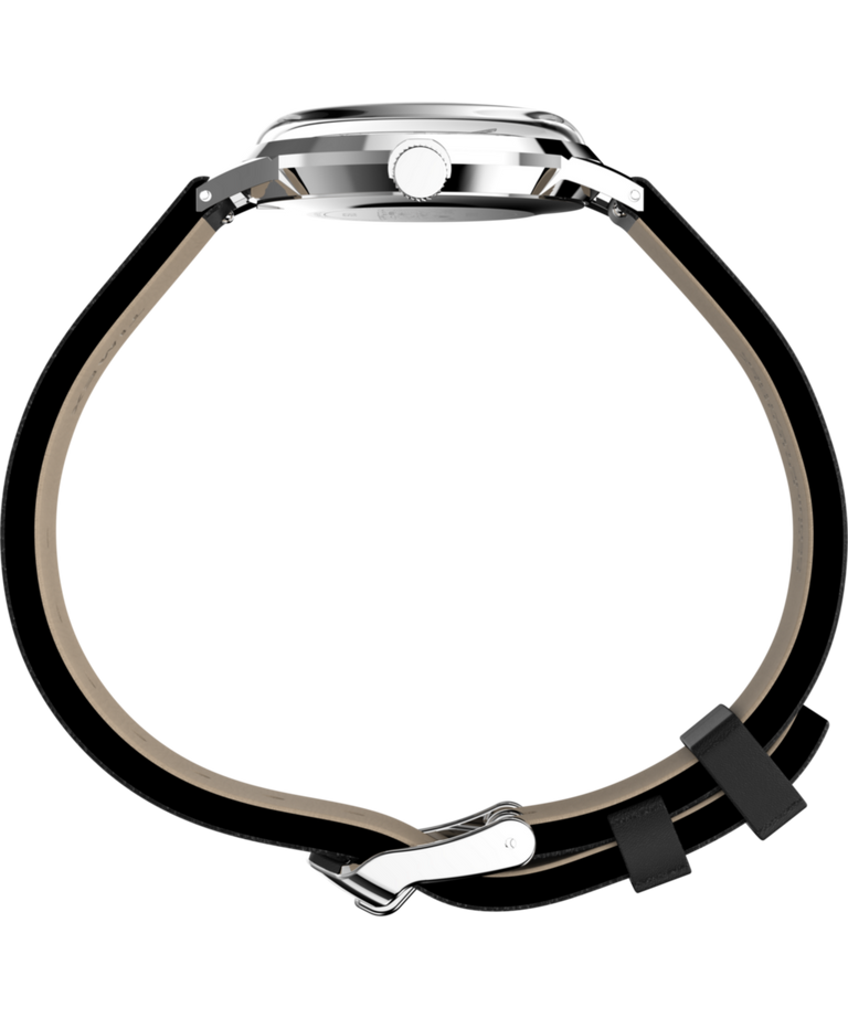 TW2Y50400 Peanuts® x Timex Marlin® Pickleball 38mm Leather Strap Watch Profile Image