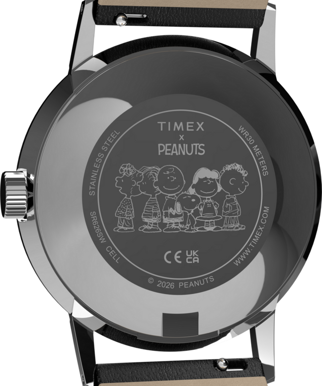 Peanuts® x Timex Marlin® Pickleball 38mm Leather Strap Watch