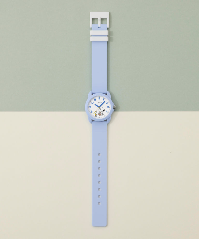 TW2Y51100 Peanuts® x Timex Youth Spring 30mm Silicone Strap Watch Campaign Key Silhouettes (Beauty shots) Image