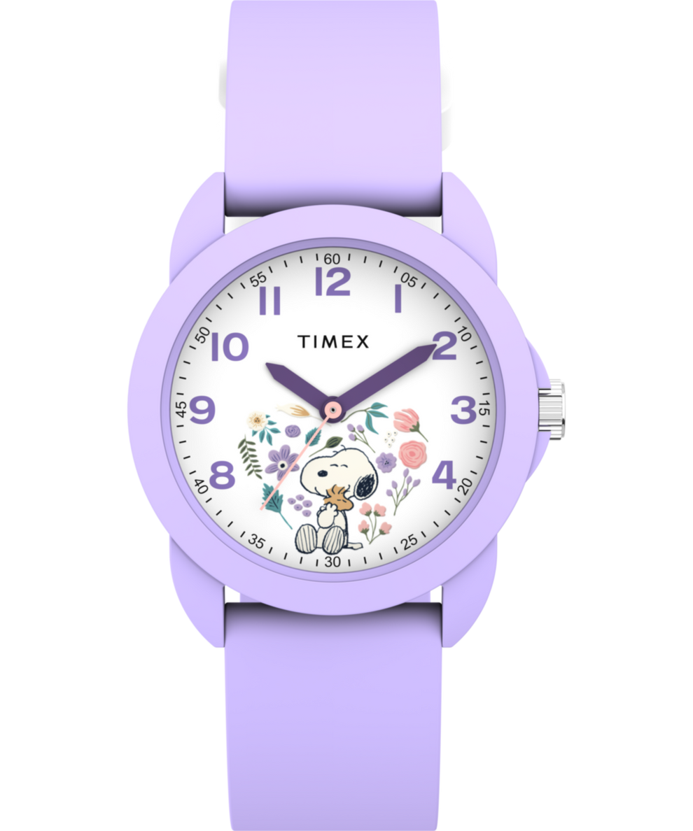 TW2Y51200 Peanuts® x Timex Youth Spring 30mm Silicone Strap Watch Primary Image
