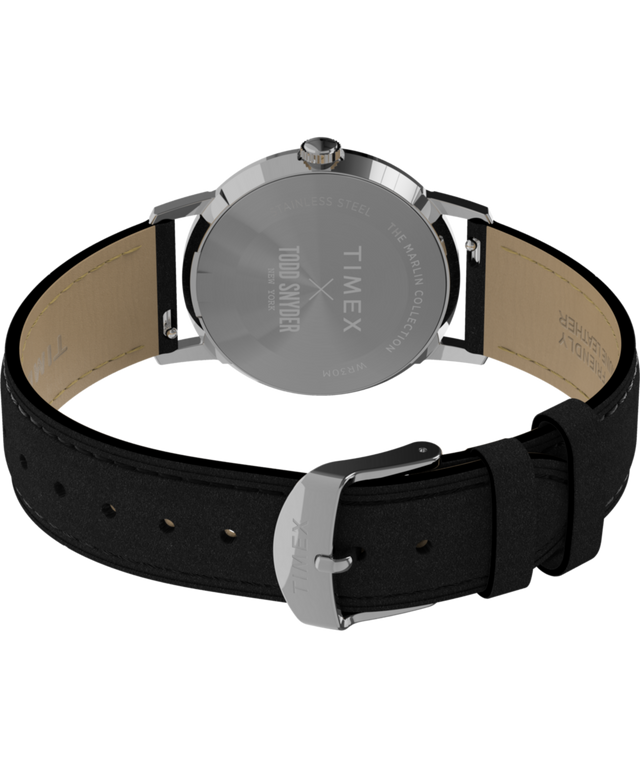 TW2Y51800 Timex x Todd Snyder 34mm Leather Strap Watch Caseback with Attachment Image