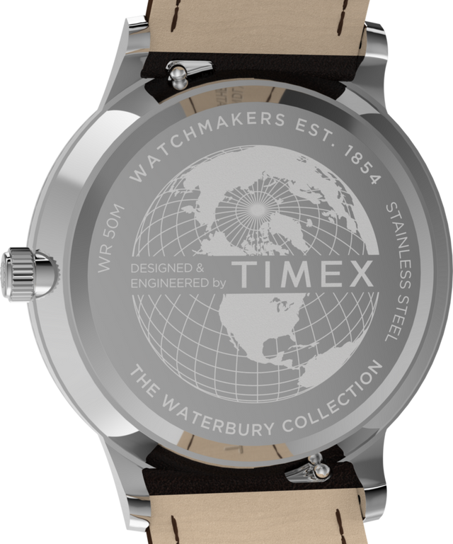 TW2Y51900 Waterbury Classic 40mm Leather Strap Watch Caseback Image