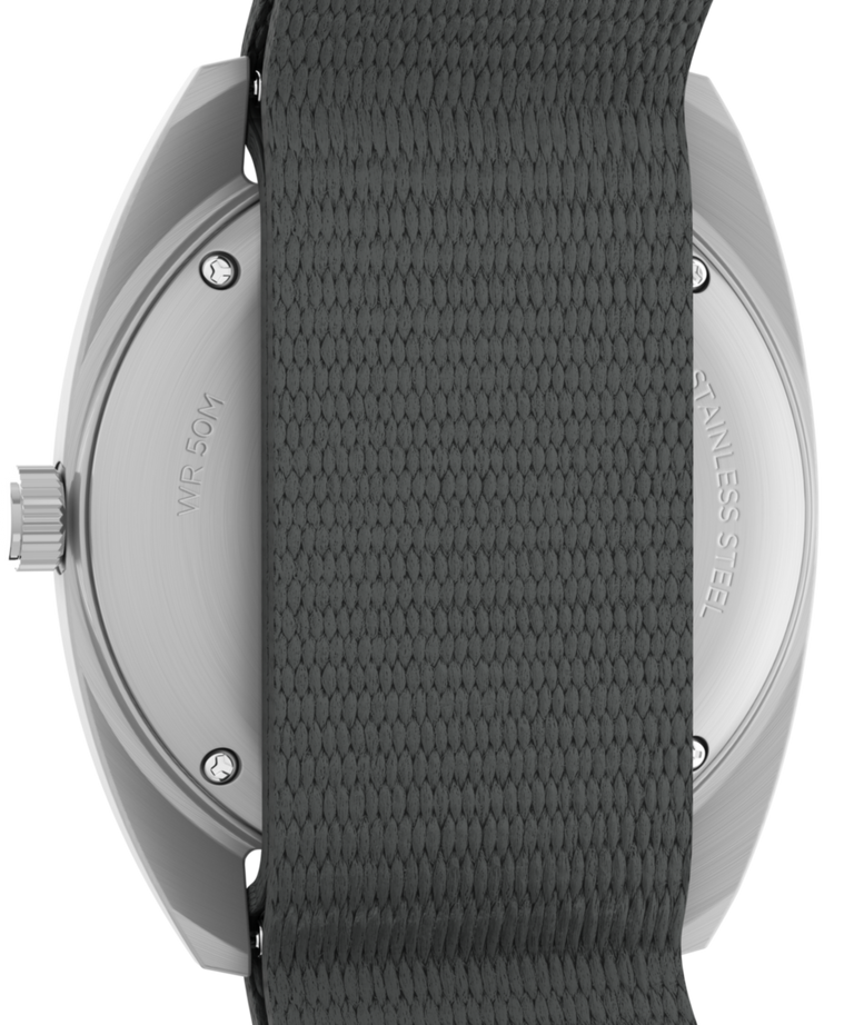 TW2Y52300 Worn & Wound x Timex Storm 37mm Fabric Strap Watch Caseback Image