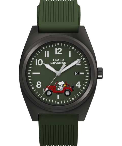 Peanuts® x Timex Expedition Snoopy Road Trip 39mm Silicone Strap
