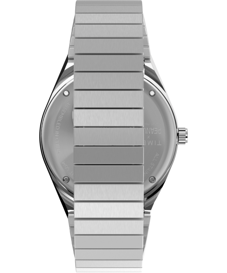 TW2Y52700 Peanuts® x Q Timex® 36mm Stainless Steel Expansion Band Watch Strap Image