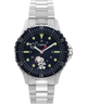 TW2Y53900 Peanuts® x Timex Navi Snoopy Soccer 41mm Stainless Steel Bracelet Watch Primary Image