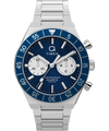 TW2Y55900 Q Timex Continental Chronograph 40mm Stainless Steel Bracelet Watch Primary Image