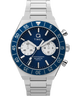 TW2Y55900 Q Timex Continental Chronograph 40mm Stainless Steel Bracelet Watch Primary Image